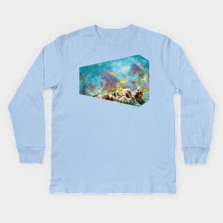 Anthias | Colorful bustle in coral reef | Kids Long Sleeve T-Shirt